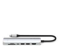 Satechi 7-in-1 USB-C Slim Multiport Adapter with Ethernet STP7SS - 1348974 - zdjęcie 3